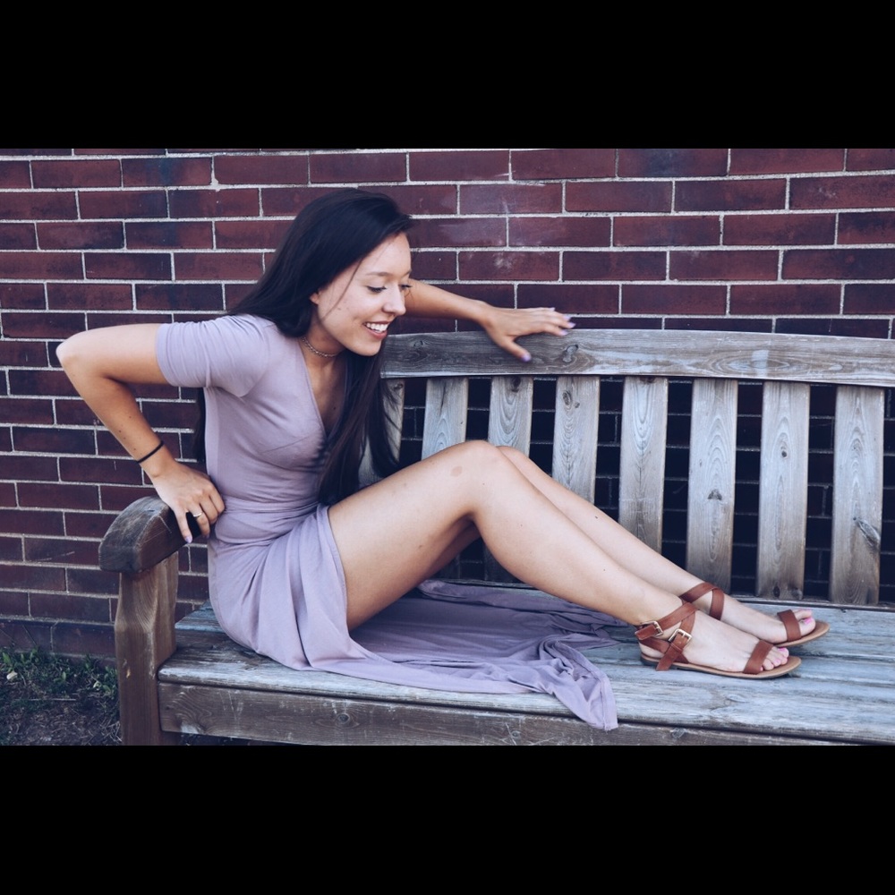 Lightly worn pink forever 21 dress